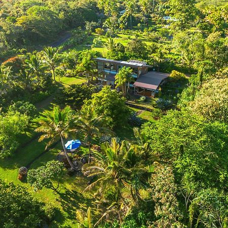 Jungle Haven Ocean Front Eco Villa On Fruit Farm Pahoa מראה חיצוני תמונה