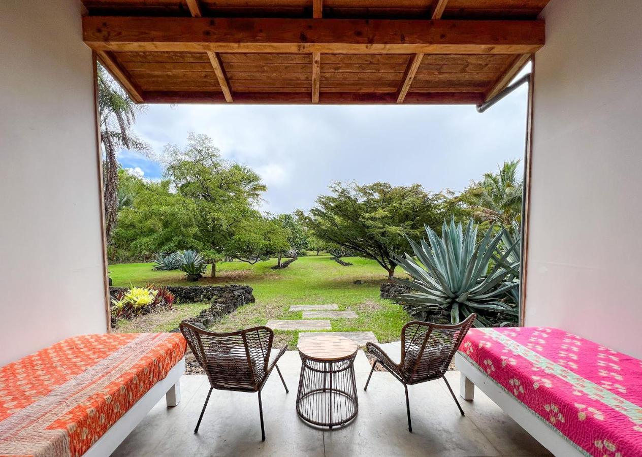 Jungle Haven Ocean Front Eco Villa On Fruit Farm Pahoa מראה חיצוני תמונה