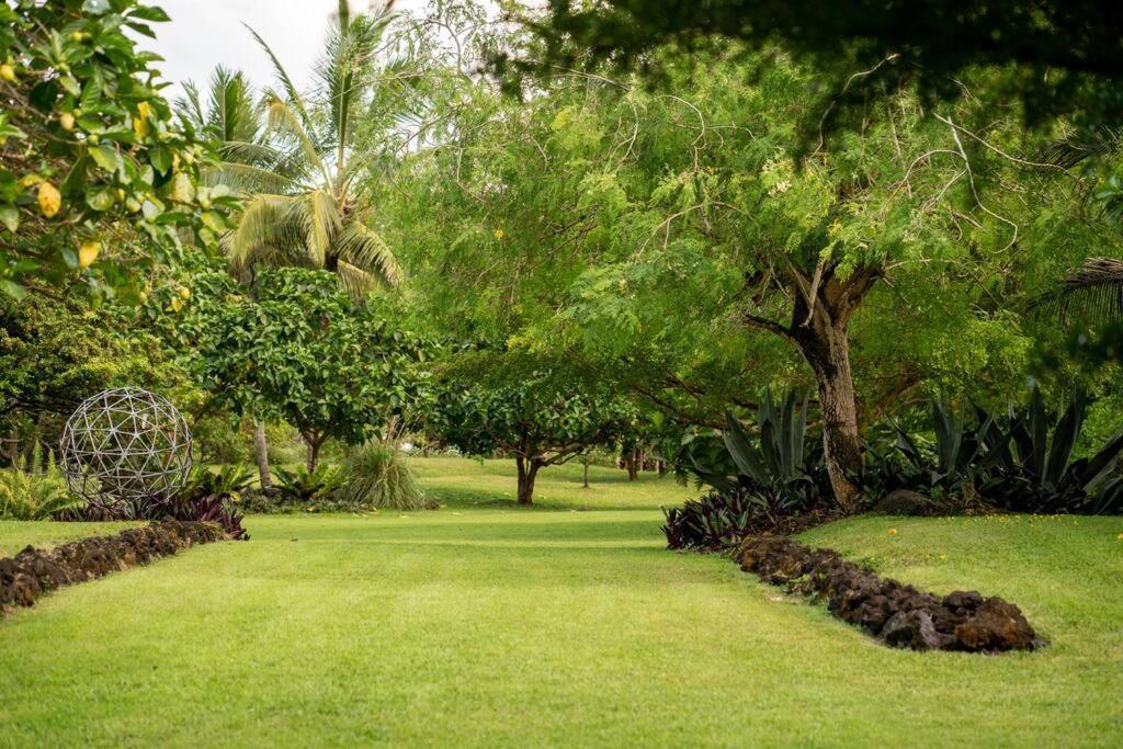 Jungle Haven Ocean Front Eco Villa On Fruit Farm Pahoa מראה חיצוני תמונה