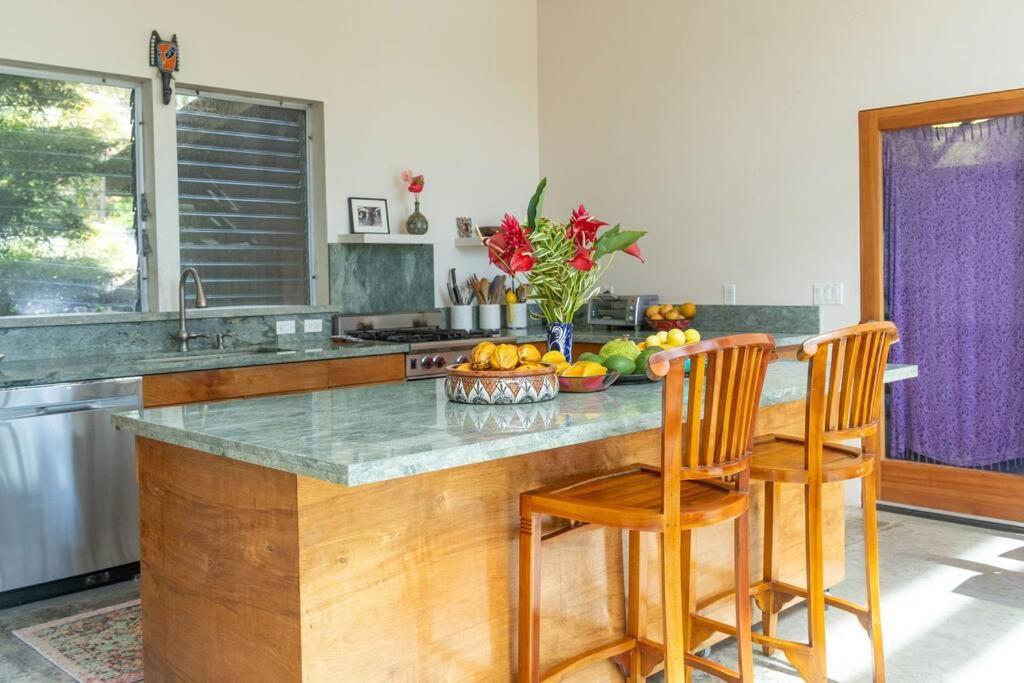 Jungle Haven Ocean Front Eco Villa On Fruit Farm Pahoa מראה חיצוני תמונה