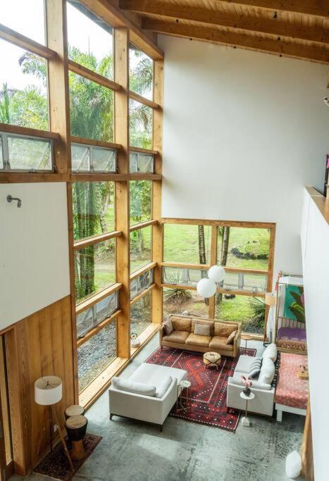 Jungle Haven Ocean Front Eco Villa On Fruit Farm Pahoa מראה חיצוני תמונה