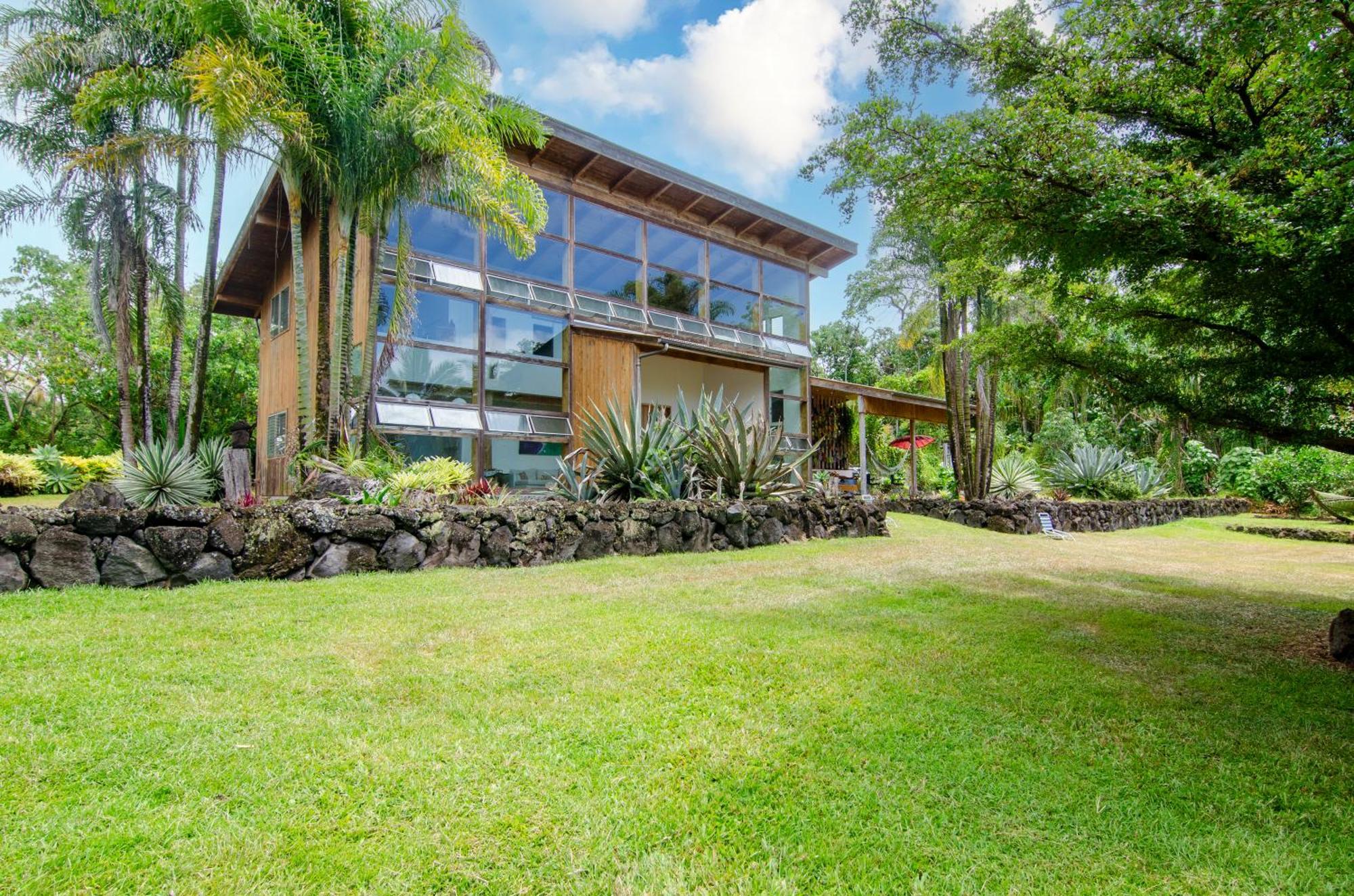 Jungle Haven Ocean Front Eco Villa On Fruit Farm Pahoa מראה חיצוני תמונה